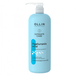 OLLIN Ultimate Care Увлажняющий шампунь для волос с гиалуроновой ...