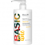 OLLIN Basic Line Кондиционер для сияния и блеска с аргановым маслом 750 мл