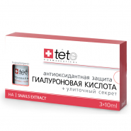 TETe Гиалуроновая кислота + Улиточный секрет 10мл х 3 шт