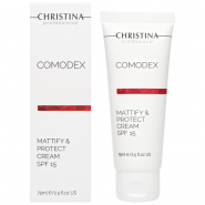 CHRISTINA Comodex Крем матирующий, защитный SPF15, 75мл