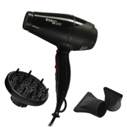 MARK SHMIDT Classic Фен профессиональный с диффузором, черный Compact Ionic, Ceramic 2200W