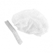Шапочка медецинская одноразовая "Шарлота" 100шт/уп белые