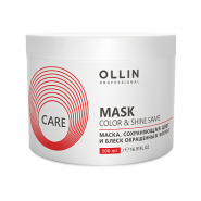OLLIN Care Маска, сохраняющая цвет и блеск окрашенных волос 500мл.