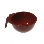 SIBEL Чаша для краски с ручкой круглая "красная"